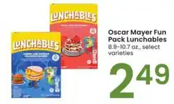 Albertsons Oscar mayer fun pack lunchables offer
