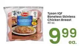 Albertsons Tyson IQF Boneless Skinless Chicken Breast offer