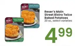 Albertsons Reser's main street bistro twice baked potatoes offer