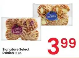 Albertsons Signature select danish offer