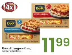 Albertsons Rana Lasagna offer