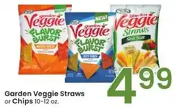 Albertsons Garden veggie straws or chips offer