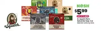 Grocery Outlet Dr. Squatch Men's Natural Bar Soap offer