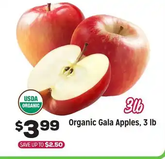 Grocery Outlet Organic Gala Apples offer