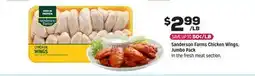 Grocery Outlet Sanderson Farms Chicken Wings offer