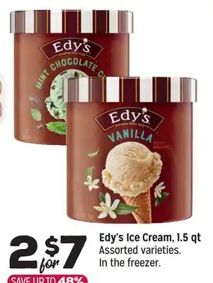 Grocery Outlet Edy's Ice Cream offer