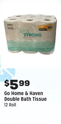 Grocery Outlet Double Bath Tissue offer