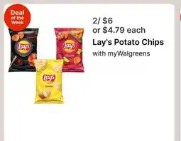 Walgreens Lay's Potato Chips offer