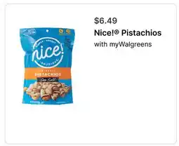 Walgreens Nice! Pistachios offer
