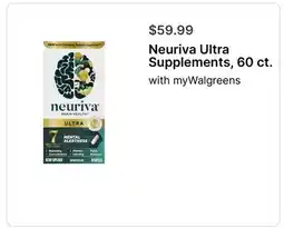 Walgreens Neuriva Ultra Supplements offer