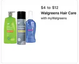 Walgreens Walgreens Hair Care offer