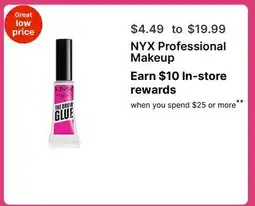 Walgreens NYX Professional Makeup offer