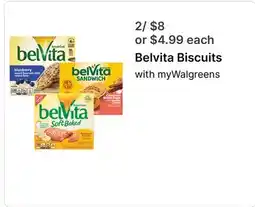 Walgreens Belvita Biscuits offer