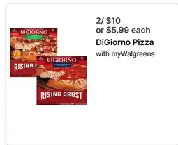 Walgreens DiGiorno Pizza offer