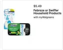 Walgreens Febreze or Swiffer Household Products offer