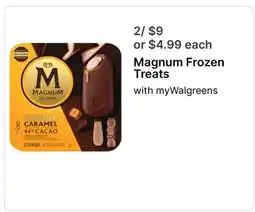 Walgreens Magnum Frozen Treats offer