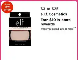 Walgreens e.l.f. Cosmetics offer