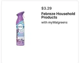 Walgreens Febreze Household Products offer