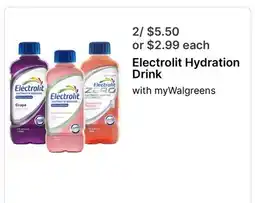 Walgreens Electrolit Hydration Drink offer
