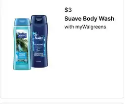 Walgreens Suave Body Wash offer