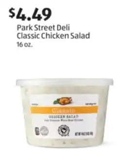 Aldi Park Street Deli Classic Chicken Salad offer