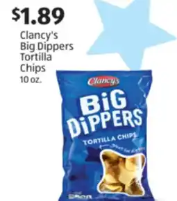 Aldi Clancy's Big Dippers Tortilla Chips offer