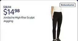 Walmart Jordache Women's and Women's Plus High Rise Sculpt Jegging offer