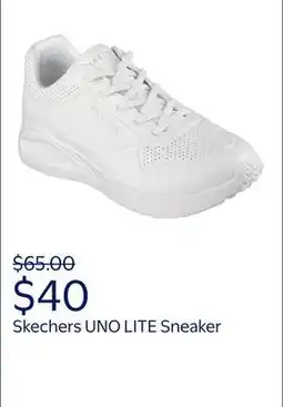 Walmart Skechers Women's Street UNO LITE Casual Athletic Sneaker offer