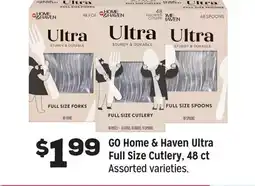 Grocery Outlet GO Home & Haven Ultra Full Size Cutlery offer