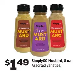 Grocery Outlet SimplyGO Mustard offer