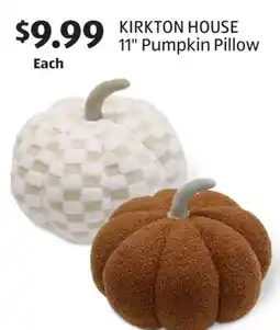 Aldi KIRKTON HOUSE 11 Pumpkin Pillow offer