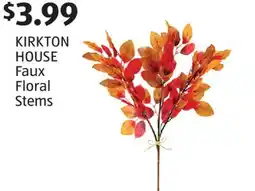 Aldi KIRKTON HOUSE Faux Floral Stems offer
