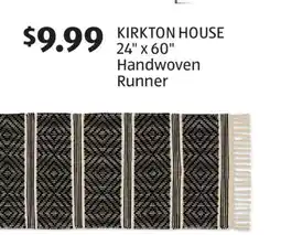 Aldi KIRKTON HOUSE 24 x 60 Handwoven Runner offer