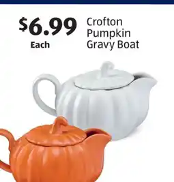 Aldi Crofton Pumpkin Gravy Boat offer