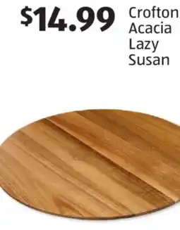 Aldi Crofton Acacia Lazy Susan offer