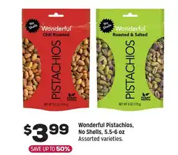 Grocery Outlet Wonderful Pistachios offer