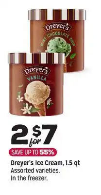 Grocery Outlet Dreyer's Ice Cream offer