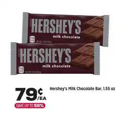 Grocery Outlet Hershey's Milk Chocolate Bar offer