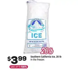 Grocery Outlet Southern California Ice, 20 lb offer