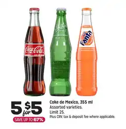 Grocery Outlet Coke de Mexico offer