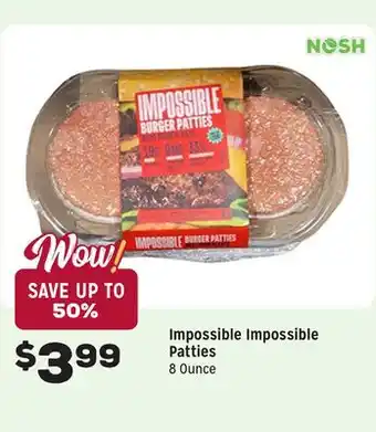 Grocery Outlet Impossible Patties offer
