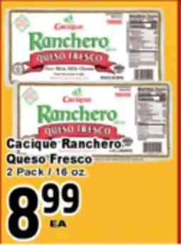 Superior Grocers Cacique Ranchero Queso Fresco offer
