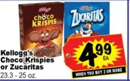 Superior Grocers Kellogg's Choco Krispies or Zucaritas offer