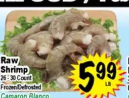 Superior Grocers Raw Shrimp offer