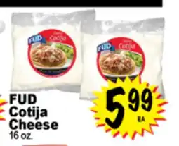 Superior Grocers FUD Cotija Cheese offer
