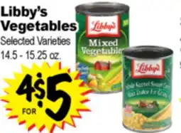 Superior Grocers Libby's Vegetables offer