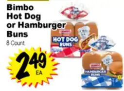 Superior Grocers Bimbo Hot Dog or Hamburger Buns offer