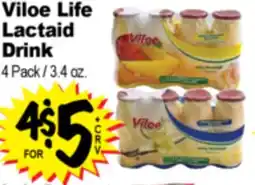 Superior Grocers Viloe Life Lactaid Drink offer