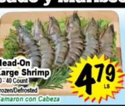 Superior Grocers Head-On Large Shrimp offer