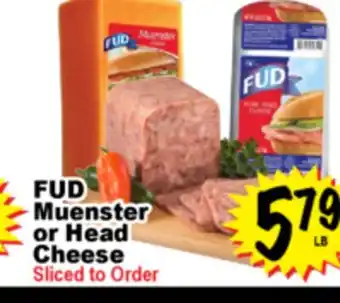 Superior Grocers FUD Muenster or Head Cheese offer
